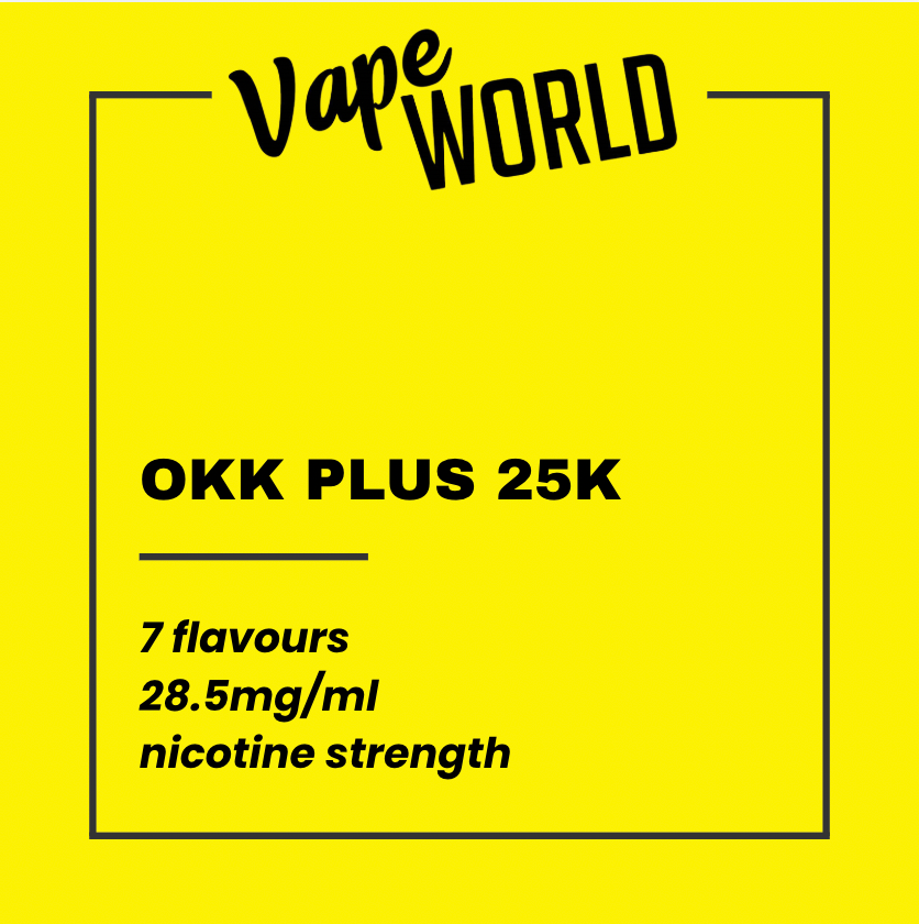 OKK PLUS 25000 Puff Pod/Kit