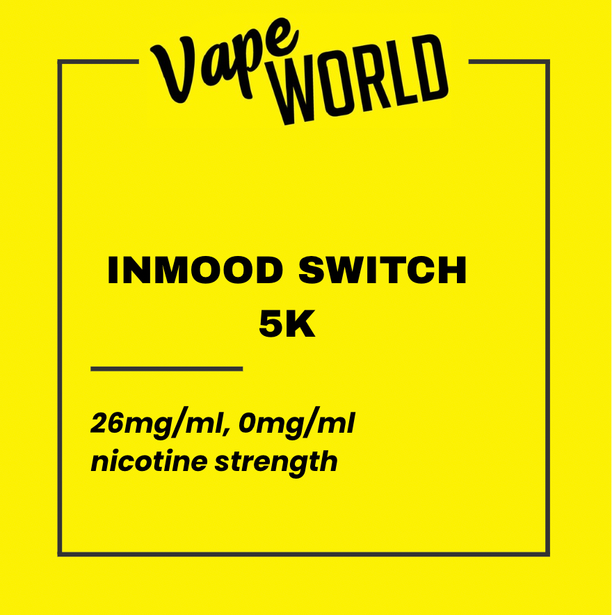 INMOOD SWITCH 5000 Puff Pods/Kits/Battery