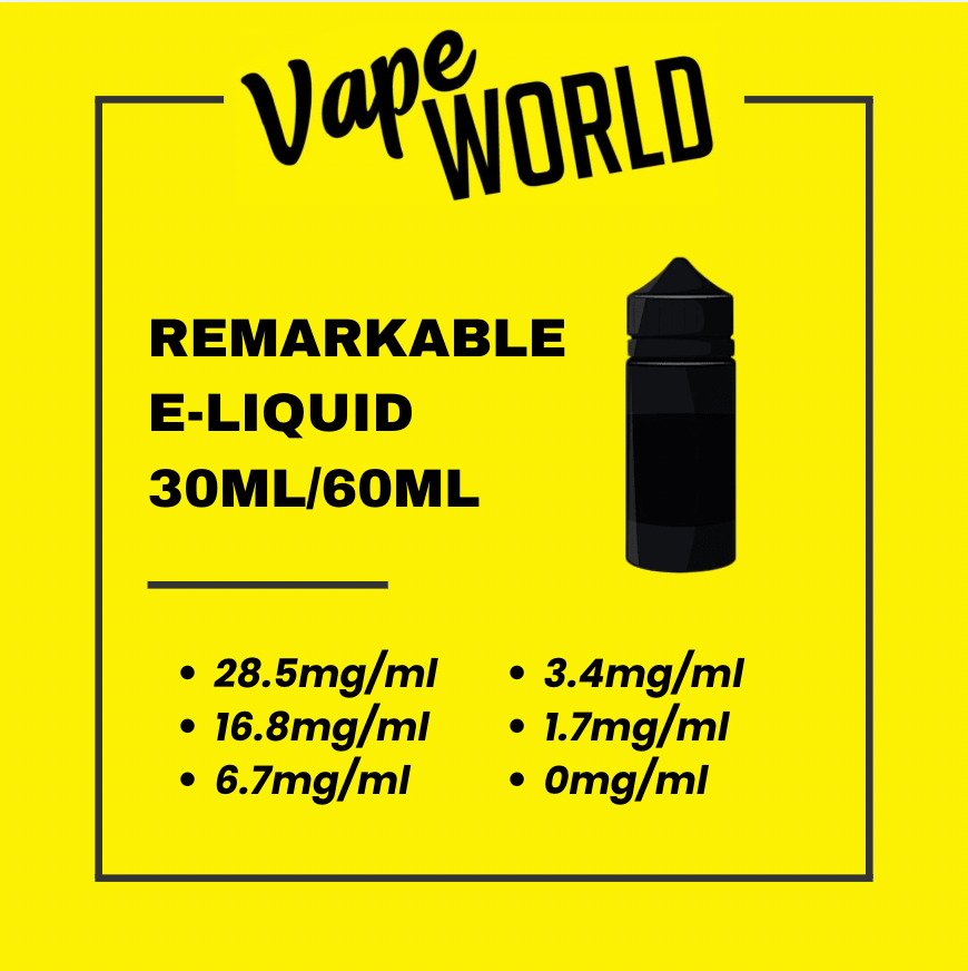 REMARKABLE E-LIQUID 30ML/60ML