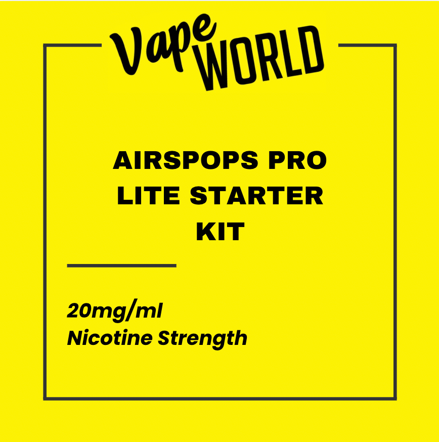 AIRSPOPS PRO LITE STARTER KIT (Battery+Pod)