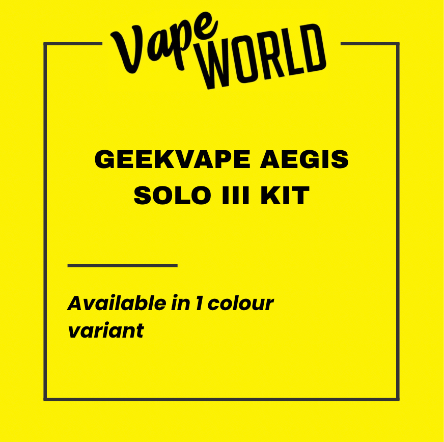 Geekvape Aegis Solo III (Aegis 3) Kit