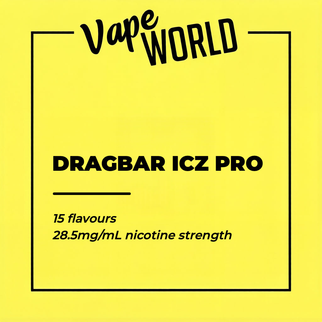 DRAGBAR ICZ PRO 20000 Puff Pods/Kits/Battery