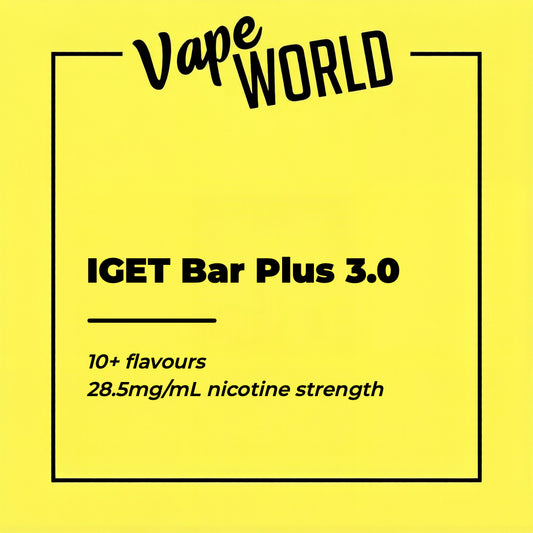 IGET Bar Plus 3.0 10000 Puff Pods/Kits/Battery
