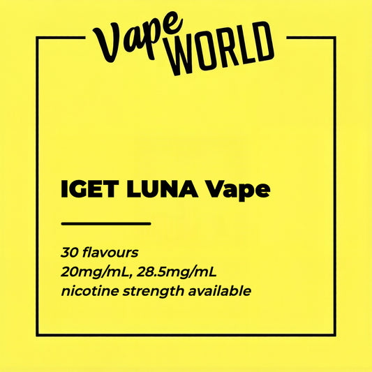 IGET LUNA 13000 Puff Pods/Kits/Battery