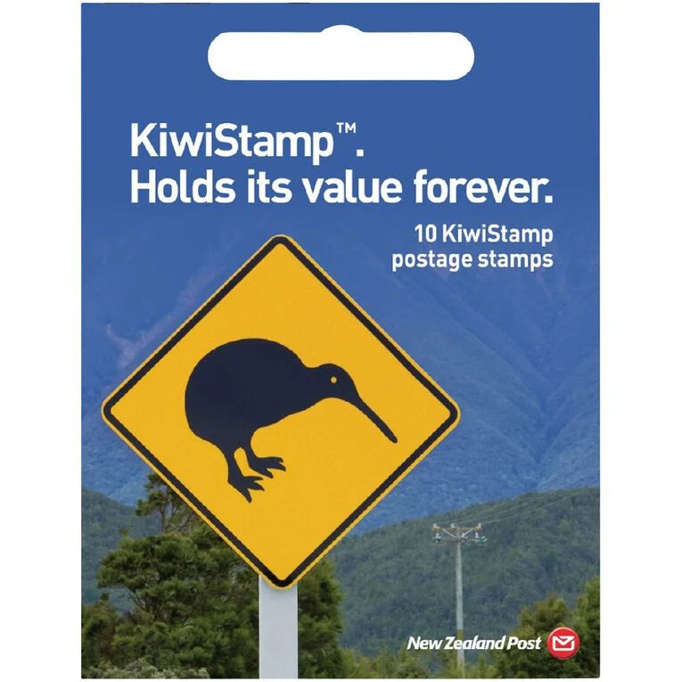 New Zealand Post KiwiStamp Booklet 10 Stamps