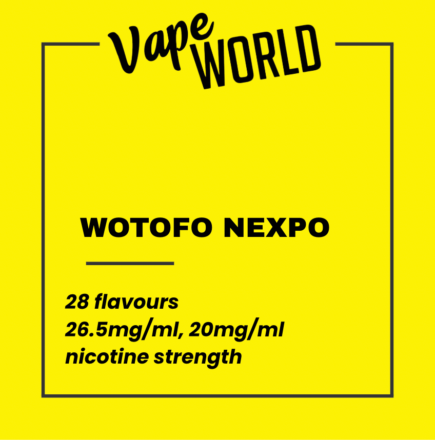 WOTOFO NEXPO 25000 Puff Pods/Kits/Battery
