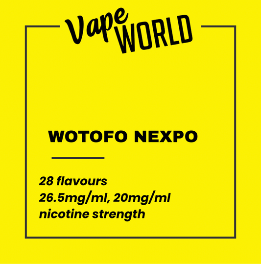 WOTOFO NEXPO 25000 Puff Pods/Kits/Battery