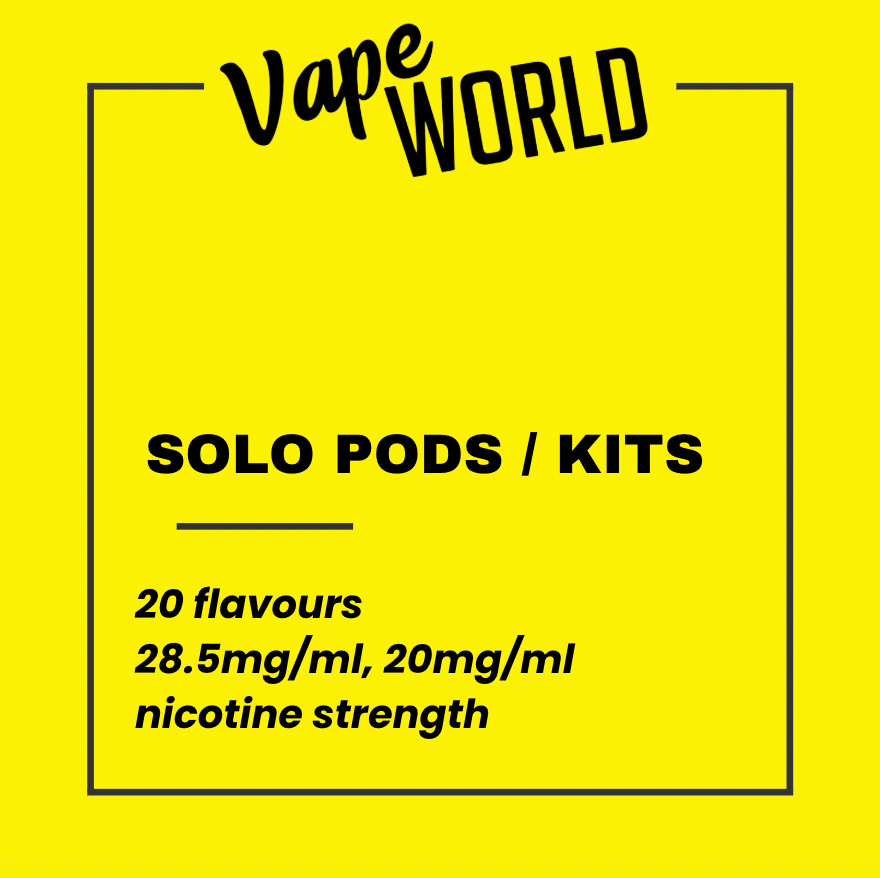 SOLO 2PACK 3000 Puff Pods/Kits
