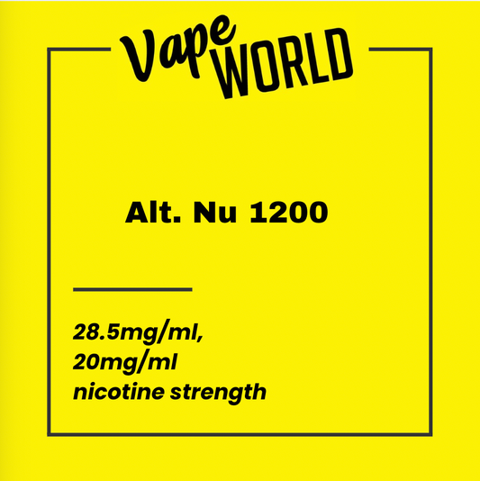 ALT. NU 1200 Puffs Pods/Kits