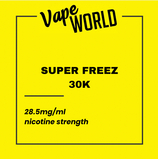 SUPER FREEZ 30000 Puffs Pods/Battery