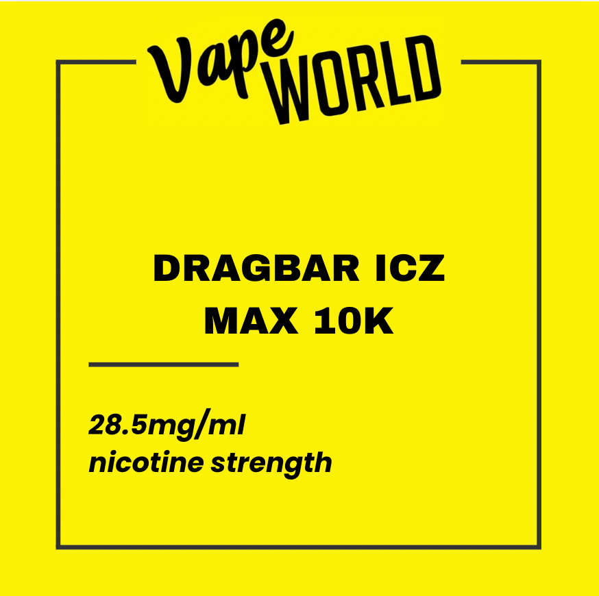 DRAGBAR ICZ MAX  10000 Puffs