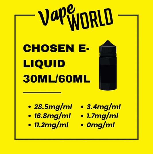 CHOSEN E-LIQUID 30ML/60ML