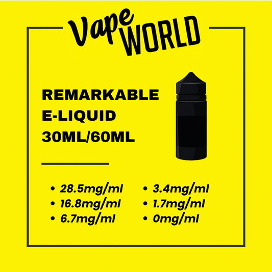 REMARKABLE E-LIQUID 30ML/60ML