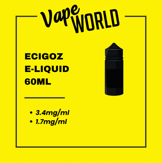 ECIGOZ E-LIQUID 60ML