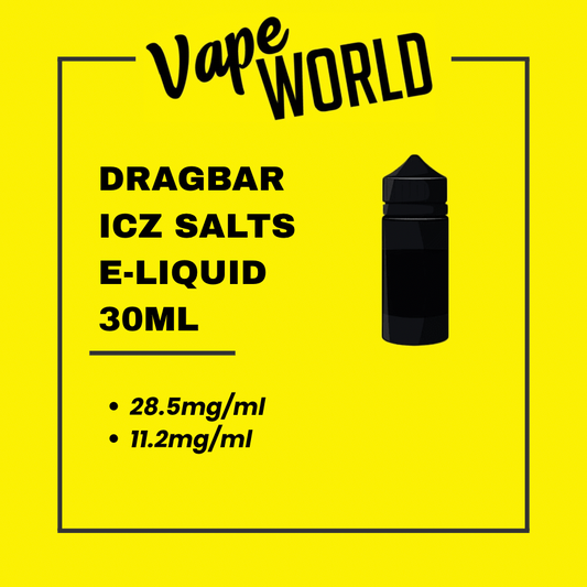 DRAGBAR ICZ SALTS E-LIQUID 30ML