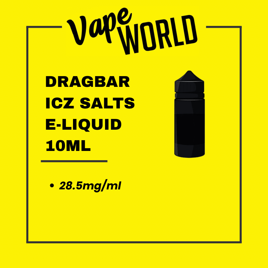 DRAGBAR ICZ SALTS E-LIQUID 10ML