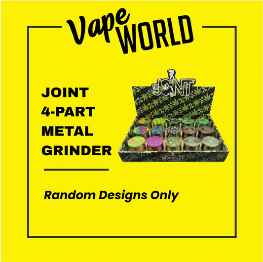 THE JOINT 4-PART METAL GRINDER 4 X 6CM