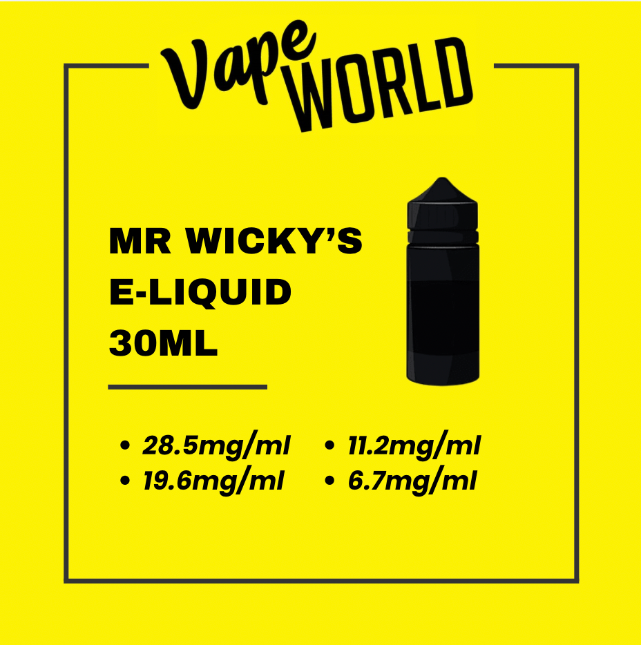MR WICKY'S E-LIQUID 30ML