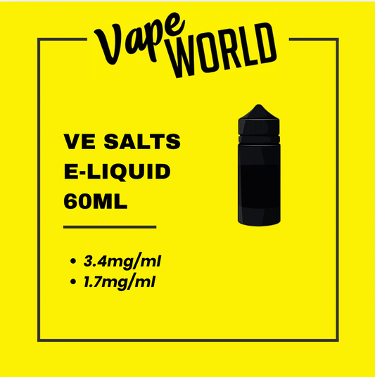 VE SALTS E-LIQUID 60ML