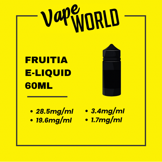 FRUITIA E-LIQUID 30ML/60ML