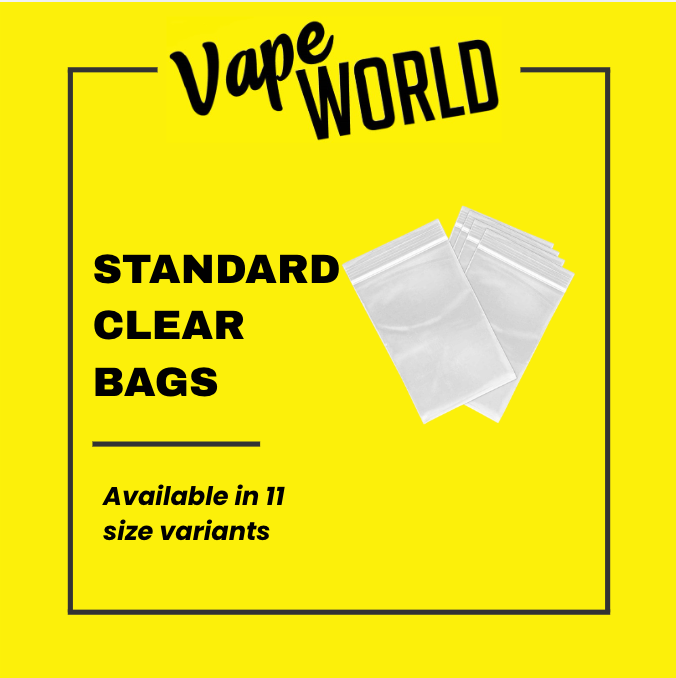 STANDARD CLEAR BAGS