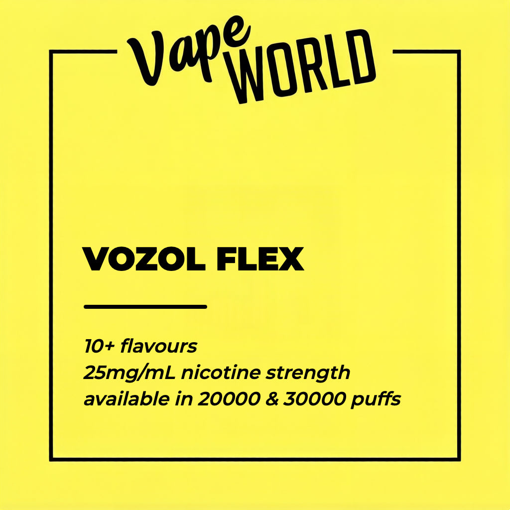 VOZOL FLEX 20000/30000 Puff Pods/Kits/Battery