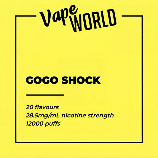 GOGO SHOCK 12000 Puff Pods/Kits/Battery