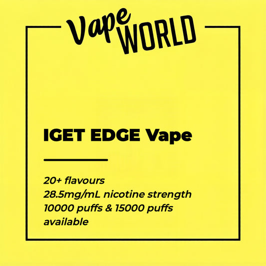 IGet Edge 10000/15000 Puff Pods/Kits/Battery